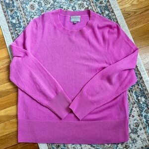 J. Crew Classic Cashmere Large Fuchsia